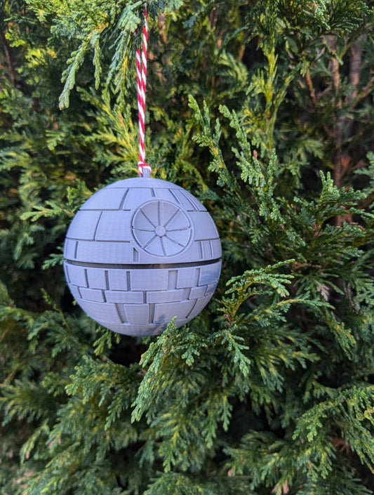 Death Star Ornament – 3D-Printed Galactic Holiday Decor