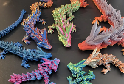 3D-Printed Dragon Hatchling Eggs – Unique Collectible in Random Colors