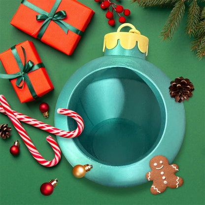 Ornament Candy Dish - 3D Printed Christmas Treat Holder